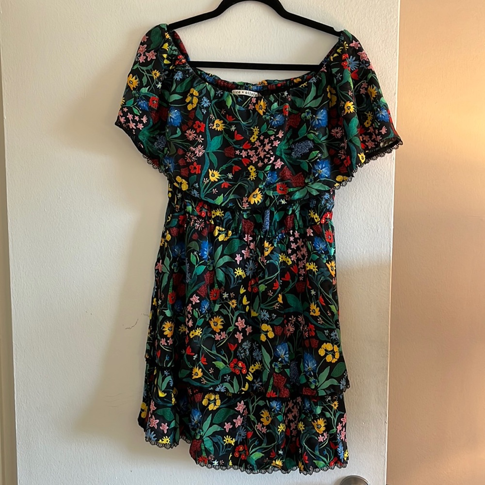 Alice and Olivia Floral Dress